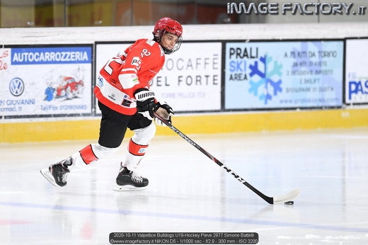 2020-10-11 Valpellice Bulldogs U19-Hockey Pieve 2877 Simone Battelli